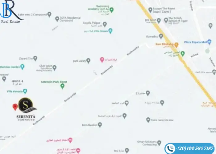 كمبوند سيرينيتا ريد زايد الجديدة 2026 Serenita Red New Zayed