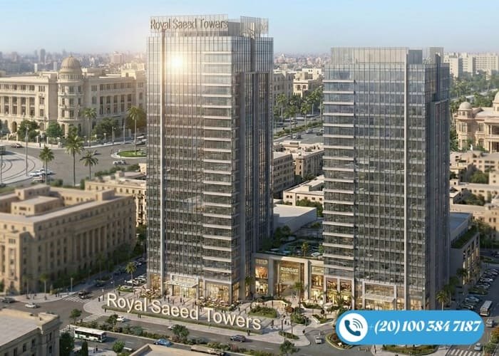 مول رويال سعيد تاورز Royal Saeed Towers بمقدم 10%