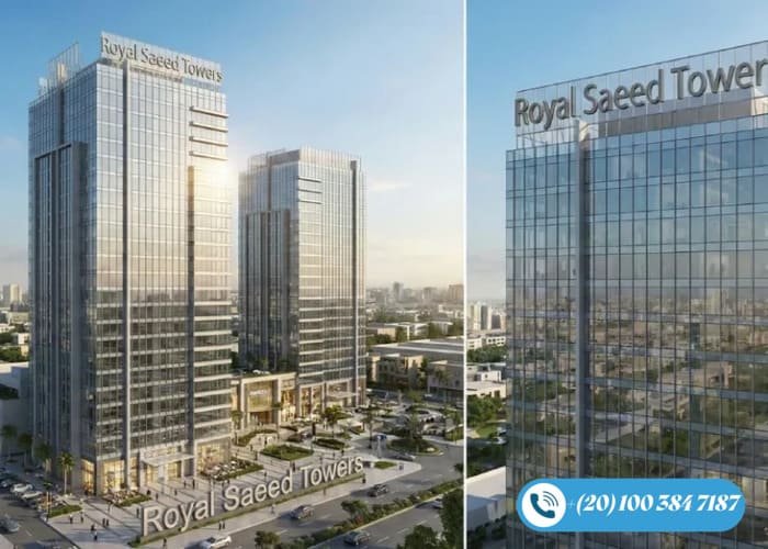 مول رويال سعيد تاورز Royal Saeed Towers بمقدم 10%