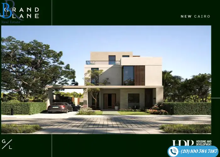 Compound Grand Lane New Cairo كمبوند جراند لين شركة التعمير والإسكان