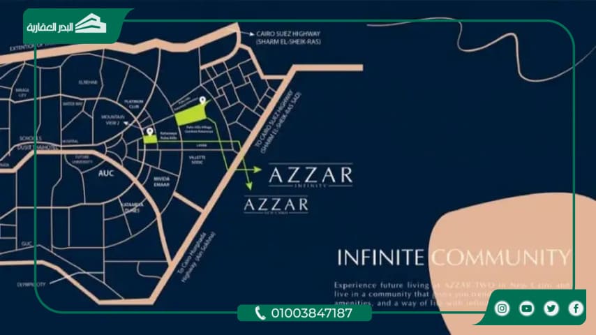 كمبوند أزار 3 التجمع الخامس