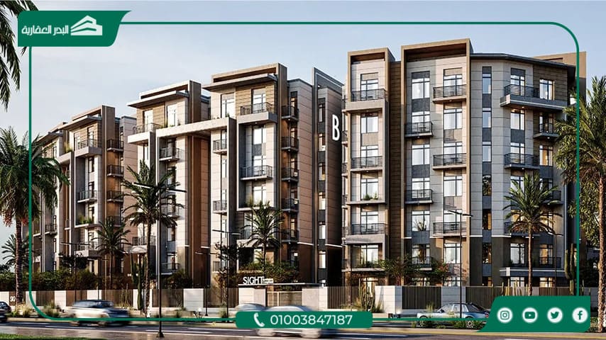 كمبوند سايت القاهرة الجديدة SIGHT Boutique Compound بمقدم 10%